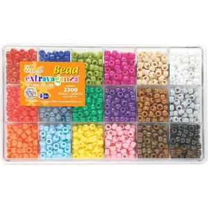 Giant Caryon Bead Box - approximately 2300 beads