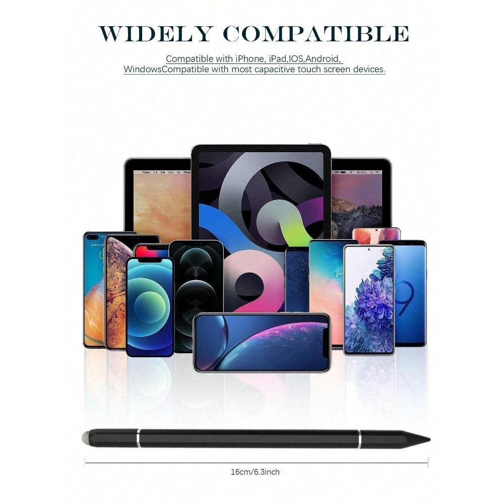 3 in 1 Stylus Pen, Portable Touch Screen Stylus Pen, Multifunctional Stylus Pen Compatible with iPad & Android & Other Tablet Phone, Touchscreen Pen