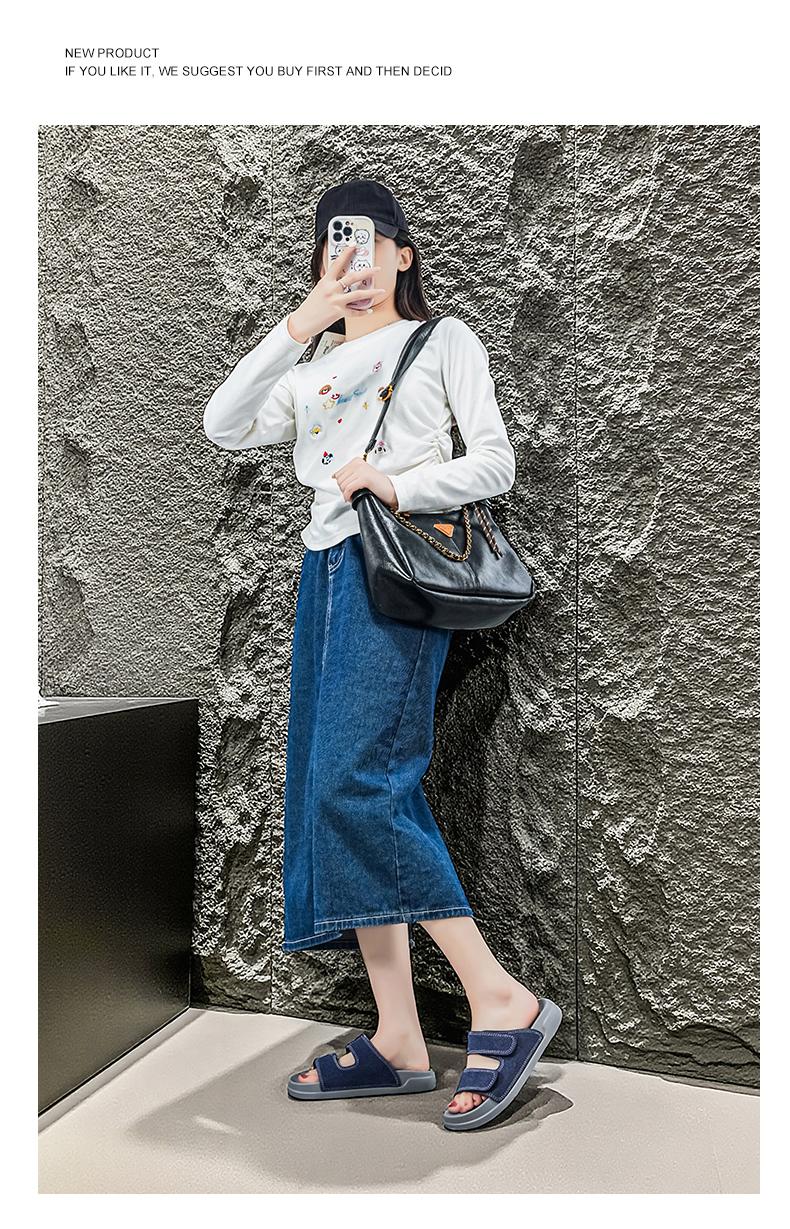 Men's Summer Slippers Outdoor Beach Sandals Breathable Anti - slip Sports Flip Flops High Trendy