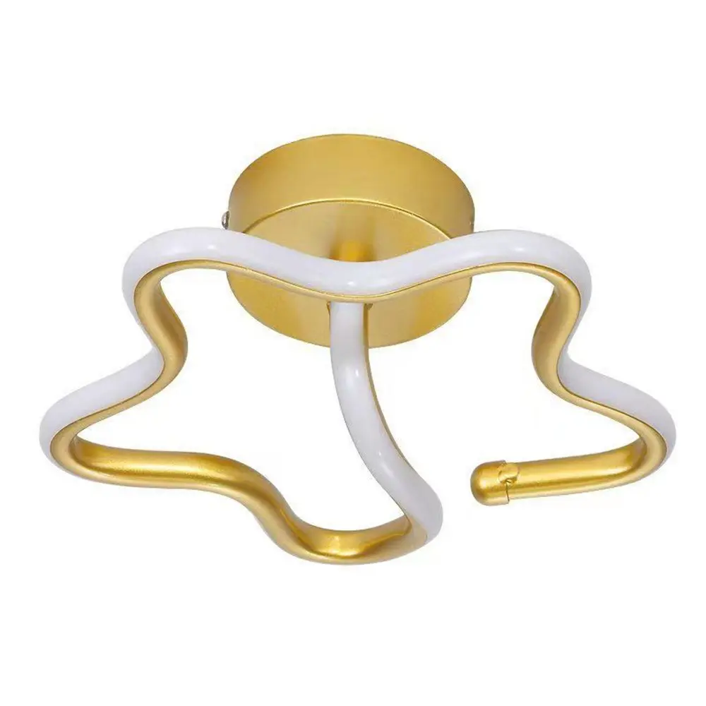 Creative Irregular Curve LED Wall Light, Silicone Strip, Hard Wired, Ideal for Bedroom and Hallway Decor, Ambient Lighting, Wall Sconces