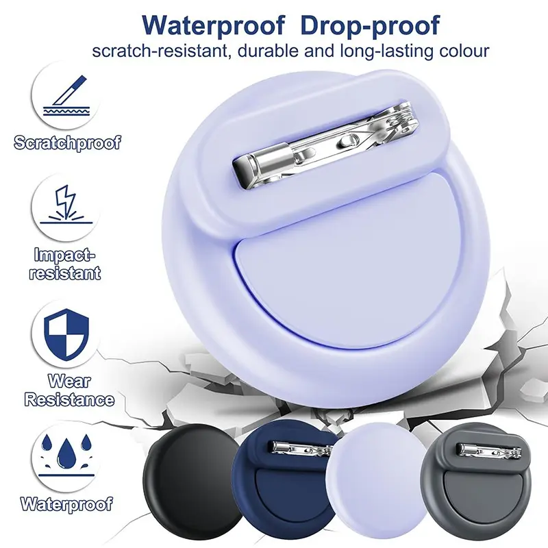 for Child-Friendly Hidden Airtag Case, Silicone Material, Dirt-Resistant, Scratch-Proof, Compatible with for Airtag Gen 1 & 2, for Kids, Seniors