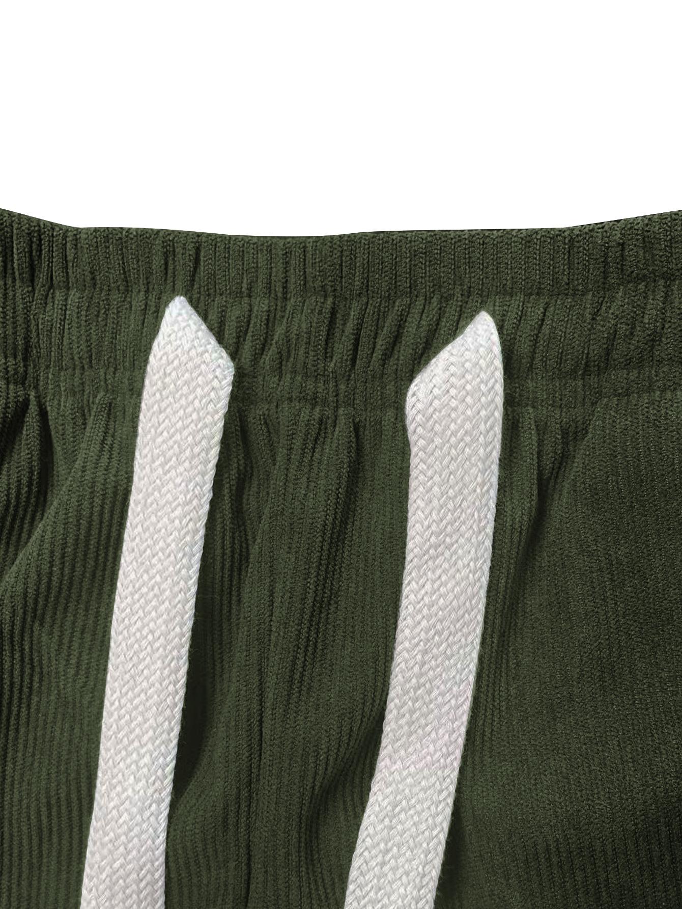 Men's Casual Pants Simple and Versatile Style with Drawstring Design, Adding a Casual Feel; Features Delicate Small Logo Details, Loose Fit for Comfortable and Relaxed Wear, Suitable for Daily Outings, Walks with Friends, and Casual Parties; Whether Pai