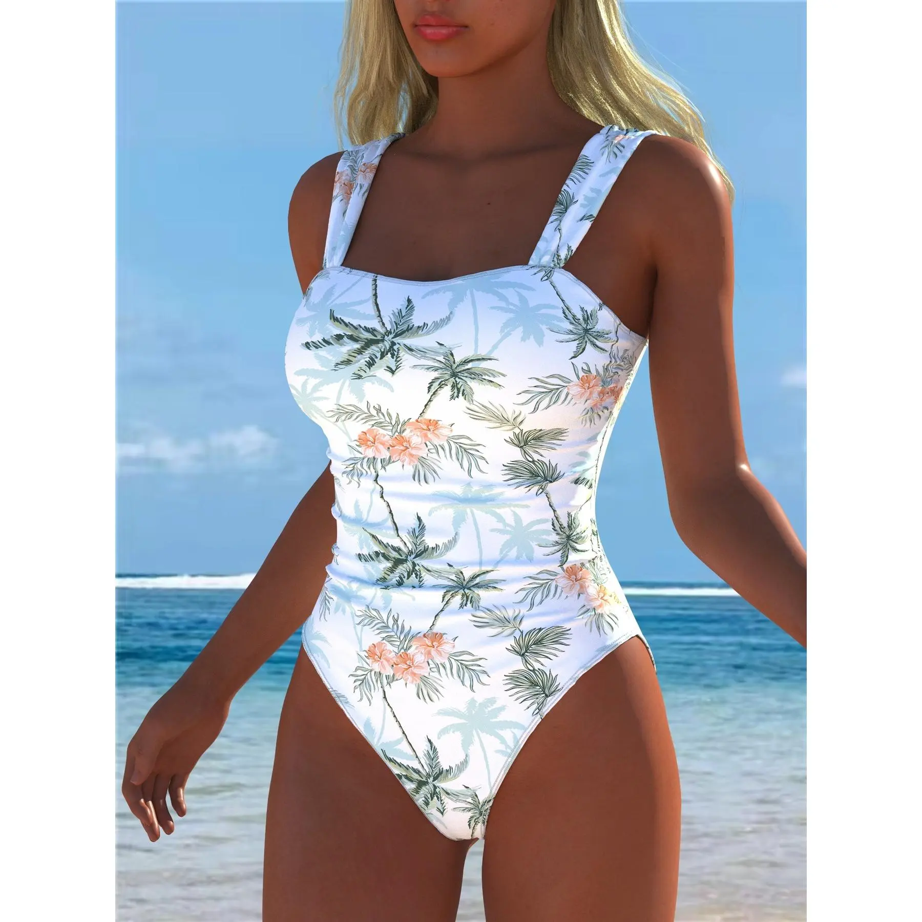 [Women's Swimwear Bodysuit] New Arrival Women's Swimwear - Sexy Trendy Classic Modern Elegant Sophisticated 1pc Bodysuits - Beach Outfits Swimming Clothes Swim Dress Swimming Costume for Women Ladies Swimwear Summer Beach Festival Vacation Travel