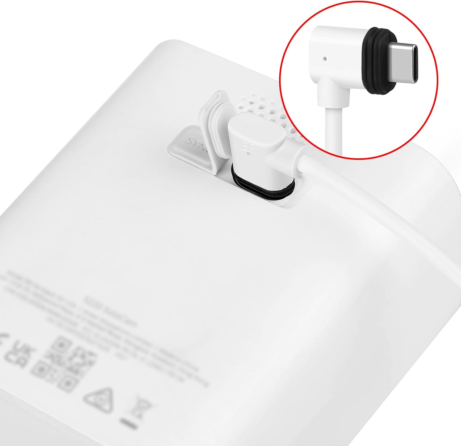 20FT Power Extension Cable for eufy SoloCam S220/SoloCam S340/eufyCam S300 (eufyCam 3C),Power Adapter and Weather Resistant Extension Type C Cable Continuously Charging Your Security Cameras