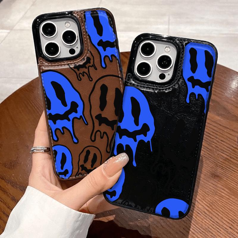 Phone Case: Fun emoji design, functional phone protective case with built-in card slots, can hold bank cards, transportation cards, and various other cards, making it an ideal birthday gift. Suitable for iPhone 17/16/15/14/13/12.