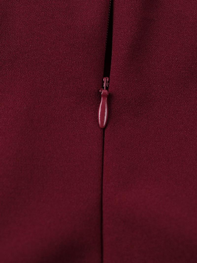 Women's Solid Off Shoulder Dress, Elegant Long Sleeve A Line Dress for Party & Wedding, Ladies Spring & Fall Clothes