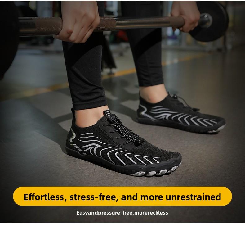 Couples' quick-dry breathable wading shoes, outdoor sports swimming shoes, hiking and mountaineering five-finger shoes