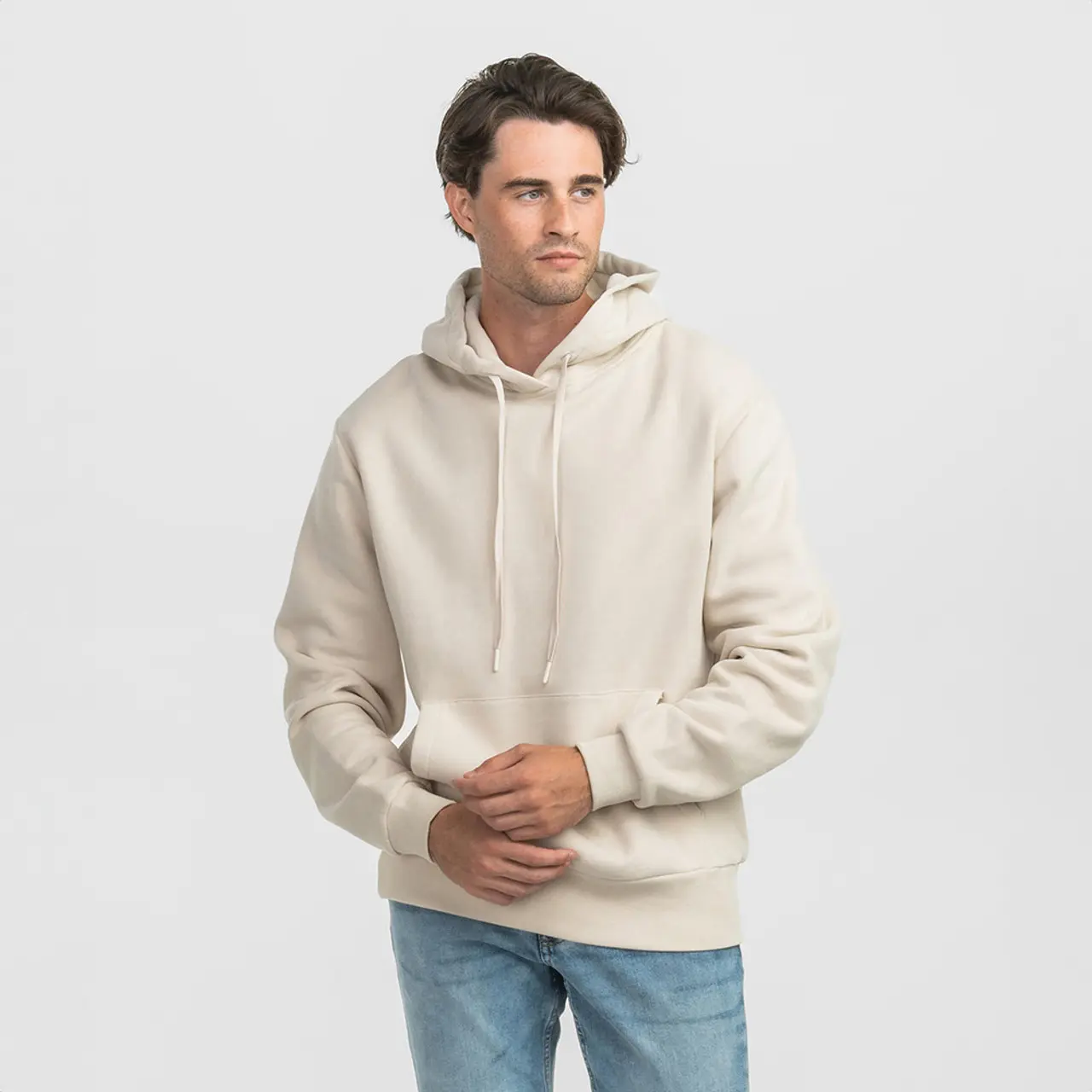 Holafish 2026 New Color Unisex Mens Oversized Hoodie Cozy Fleece Pullover With Kangaroo Pocket Long Sleeve Preppy Sweatshirt for Teen Girls Comfortable & Cozy Design