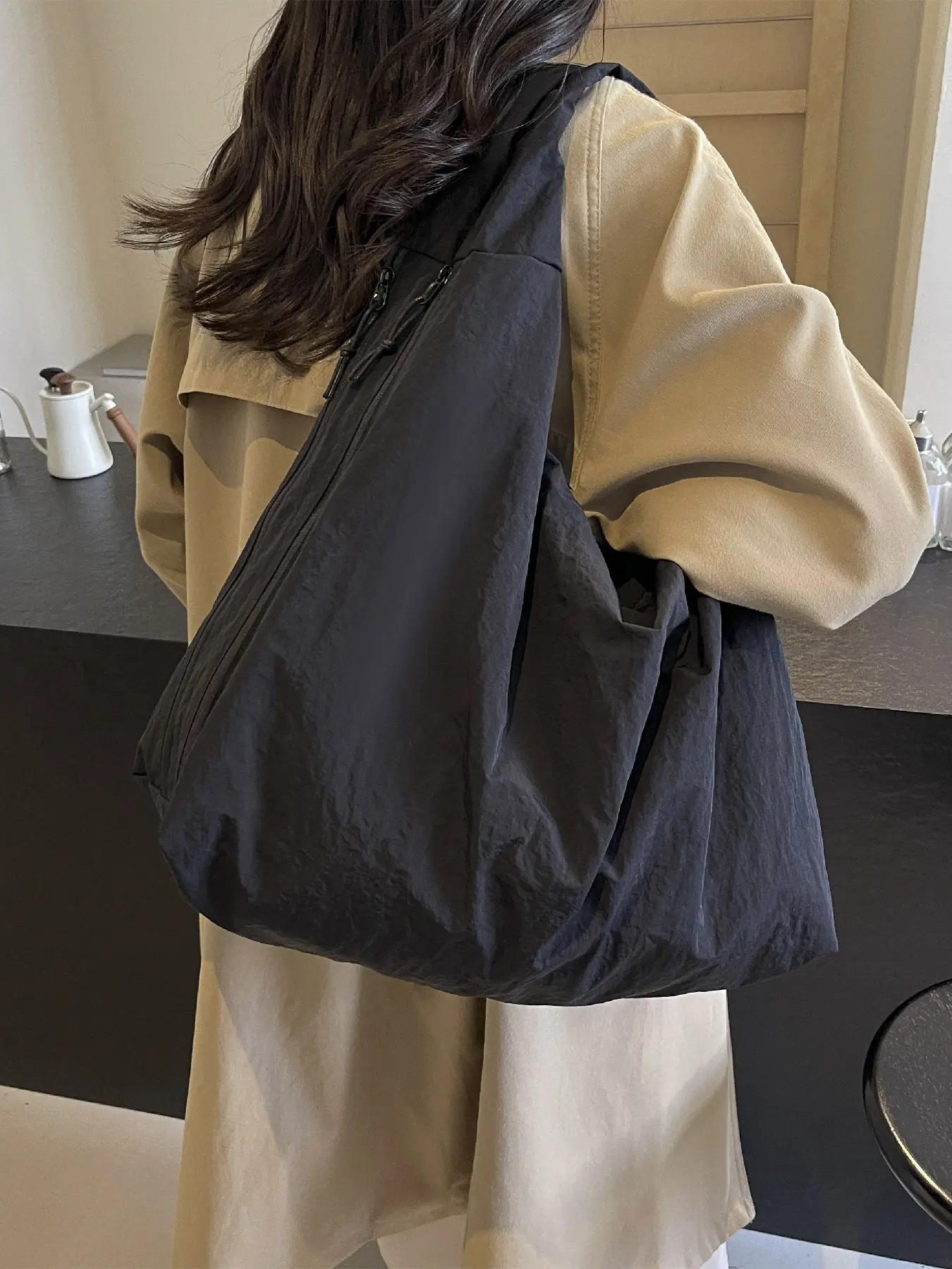 Valentine's Day Gift, Women's Fashionable Plain / Bowknot / Leopard Print Multi-Pocket Large Capacity Shoulder Bag