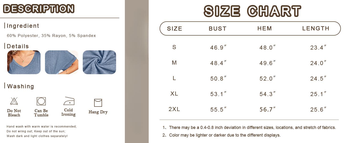 Imily Bela Women's Oversized T Shirts V Neck Short Sleeve Summer Casual Loose Tops Tees