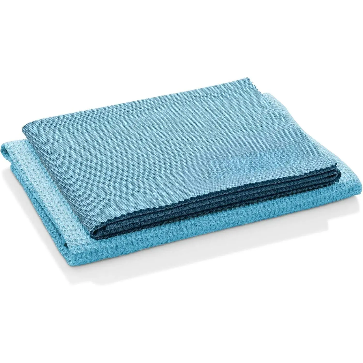Microfiber Window Cleaning Cloth Kit - Glass Cleaning Cloth for Windows, Mirrors, , Lenses, Eyeglasses, & , Streak Free Clean, Machine Washable  Towel - Alaskan Blue