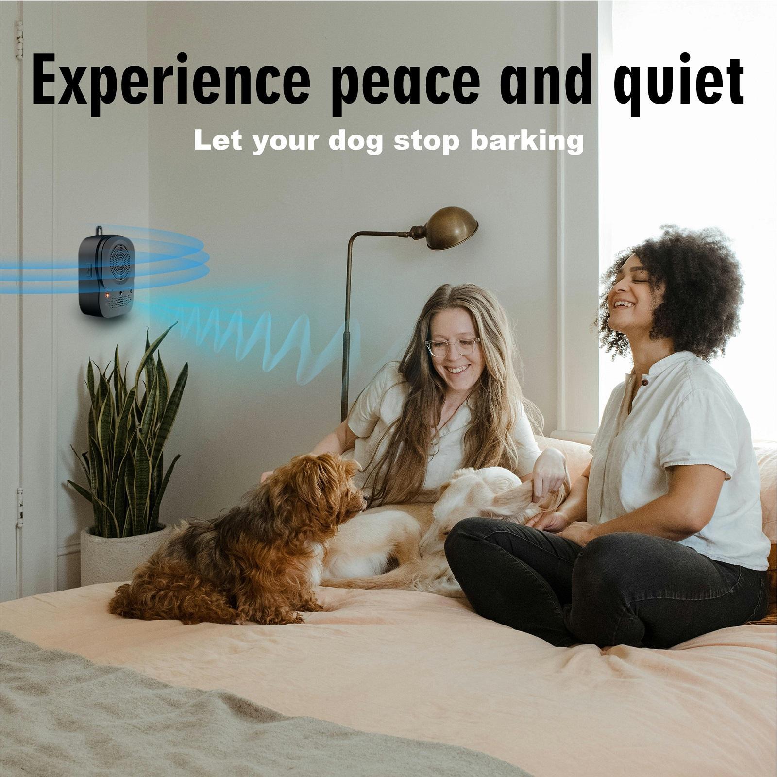 Ultrasonic Dog Barking Control Box, 1 Set Rechargeable & Remote Control Dog Barking Repellent, Effective Dog Barking Control Device, Suitable for Indoor & Outdoor