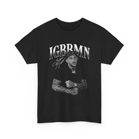 Dustin Poirier IGBBMN Shirt, Dustin Poirier Meme Tee, Vintage Sports  Shirt, Gift for Lovers summer cotton oversized streetwear humor round neck short sleeve family friend