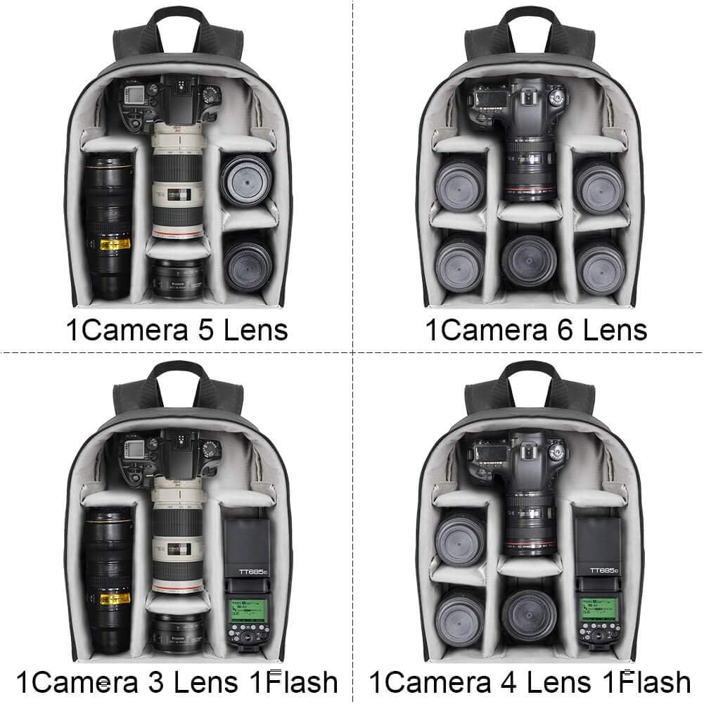 Camera Backpack Bag Professional for DSLR/SLR Mirrorless Camera , Camera Case Compatible for