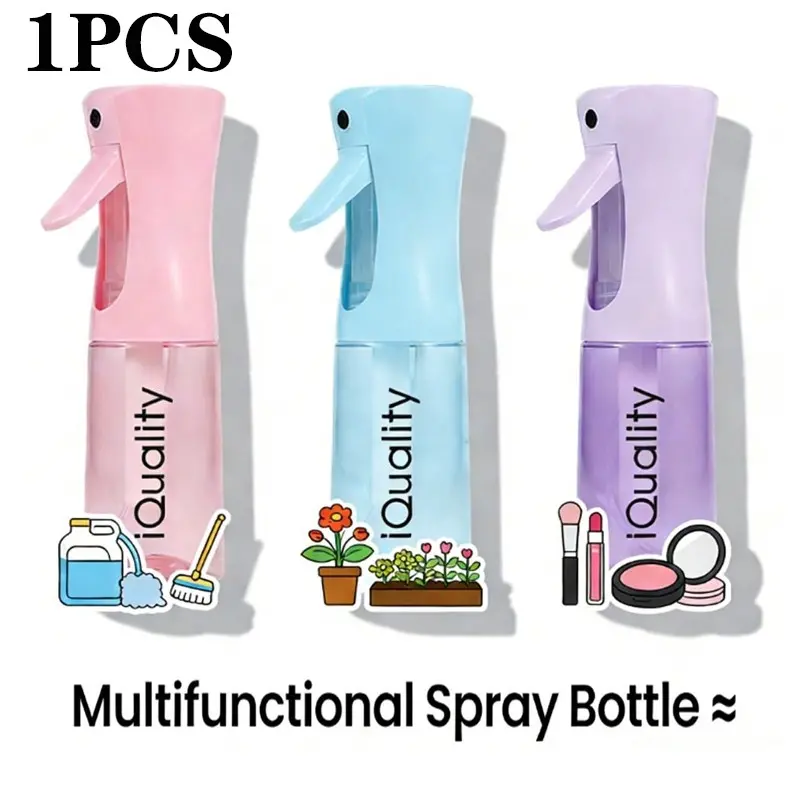 2pcs Hair Spray Bottles 200ML/300ML, Barber High Pressure Water Kettle, Salon Quality Refill Bottle, Beauty Mist Sprayer, Olive Oil Spray Bottle, Refillable Bottle