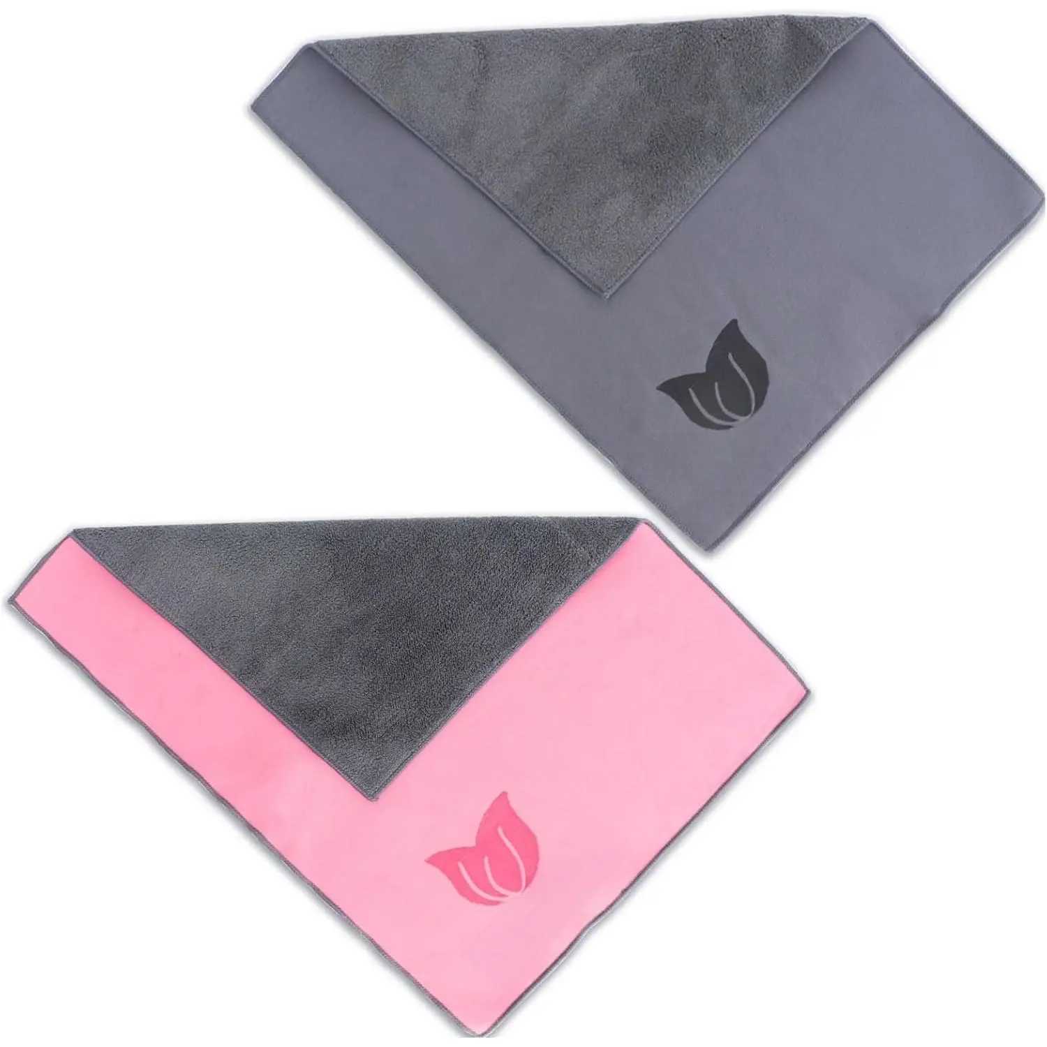 Extra-Large Cleaning Cloths - 16"x12" Giant, Soft & Scratch-Free for TV, MacBook, iPad,  Screens, Mirrors, Lenses, VR |  Washable  & Gray 2-Pack