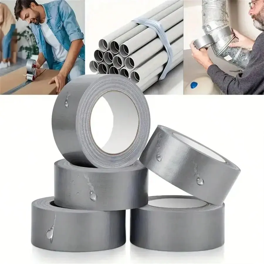 2pcs High Strength Duct Tape for Home Organization & Storage - High Viscosity, Hand Tear, Residue-Free Home Organizer Accessory