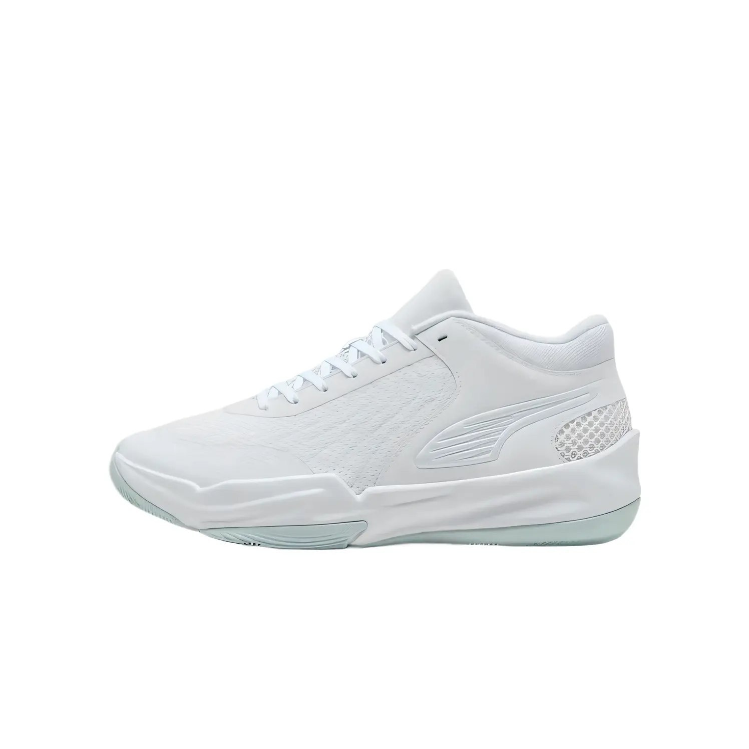 PUMA Court Pro 2 Comfortable Classic Versatile Simple Fabric Synthetic Leather Mid-Top Basketball Shoes 312180-04