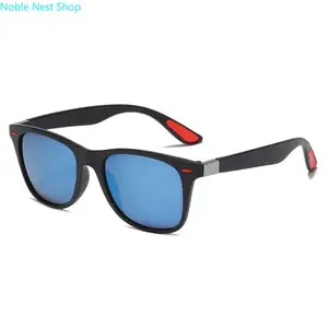 Men’s Compact Small Square Sports Sunglasses, Classic Functional Lens Eyewear, Lightweight Outdoor Shades ideal for Driving, Cycling and Daily Casual Outdoor Outings
