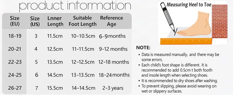 Baby Sock Shoes Toddler Walking Shoes Infant Non-Slip Slippers Soft Rubber Sole Sneakers for Baby Boys Girls