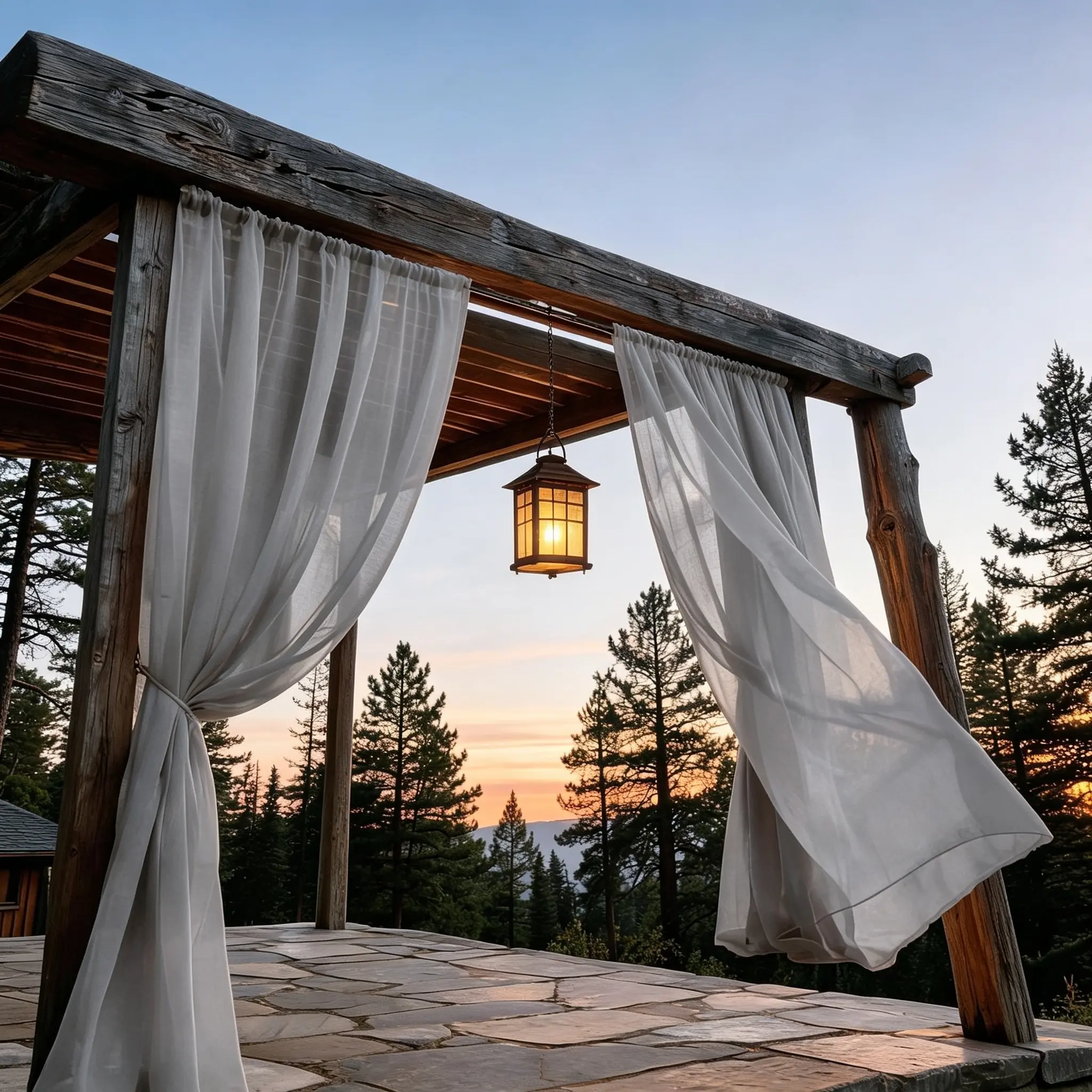4 Pcs Semi Transparent Sheer Curtains Perfect for Bedrooms. Constructed with soft sheer fabric to soften harsh sunlight. They retain natural light while safeguarding privacy and create a calming cozy resting atmosphere in your bedroom.
