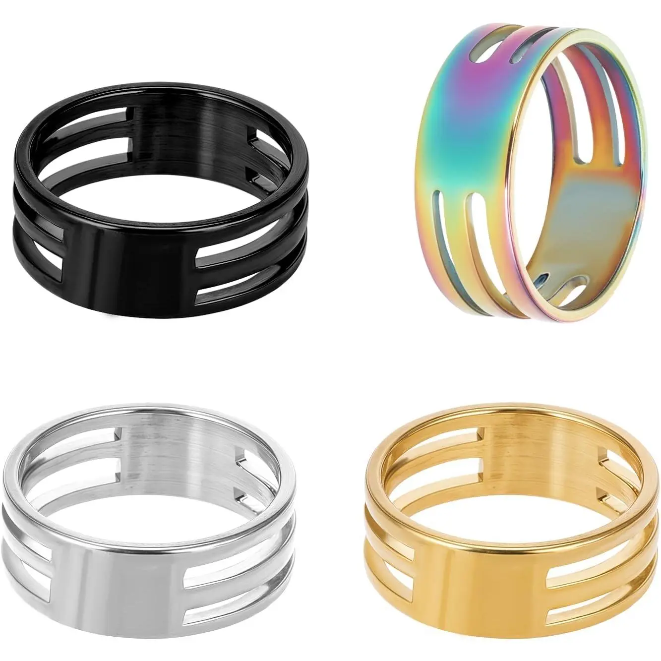 4 count Metal Jump Ring Opener, Circle Jump Ring Tool, Opening Closing Rings Tool for  Makers Craft Projects Supplies, 4 Colors