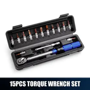 Adjustable Torque Wrench, Portable and Durable, Manual Tool for Car and Bike Repair, High Precision for Mechanics, Essential Auto Tool