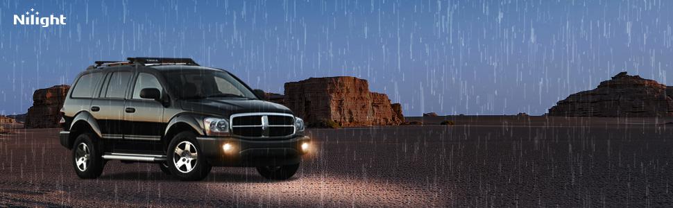 Nilight 2005 2006 2007 2008 2009 2010Dodge Grand Cherokee 2007 2008 2009 Durango 2007 2008 2009 Chrysler 300 SRT8 Aspen 2005 2006 2007 2008 2009 Dodge Dakota 2006 2007 2008 2009 2010 Commander 2006 2007 2008 Raider Fog Light Assembly