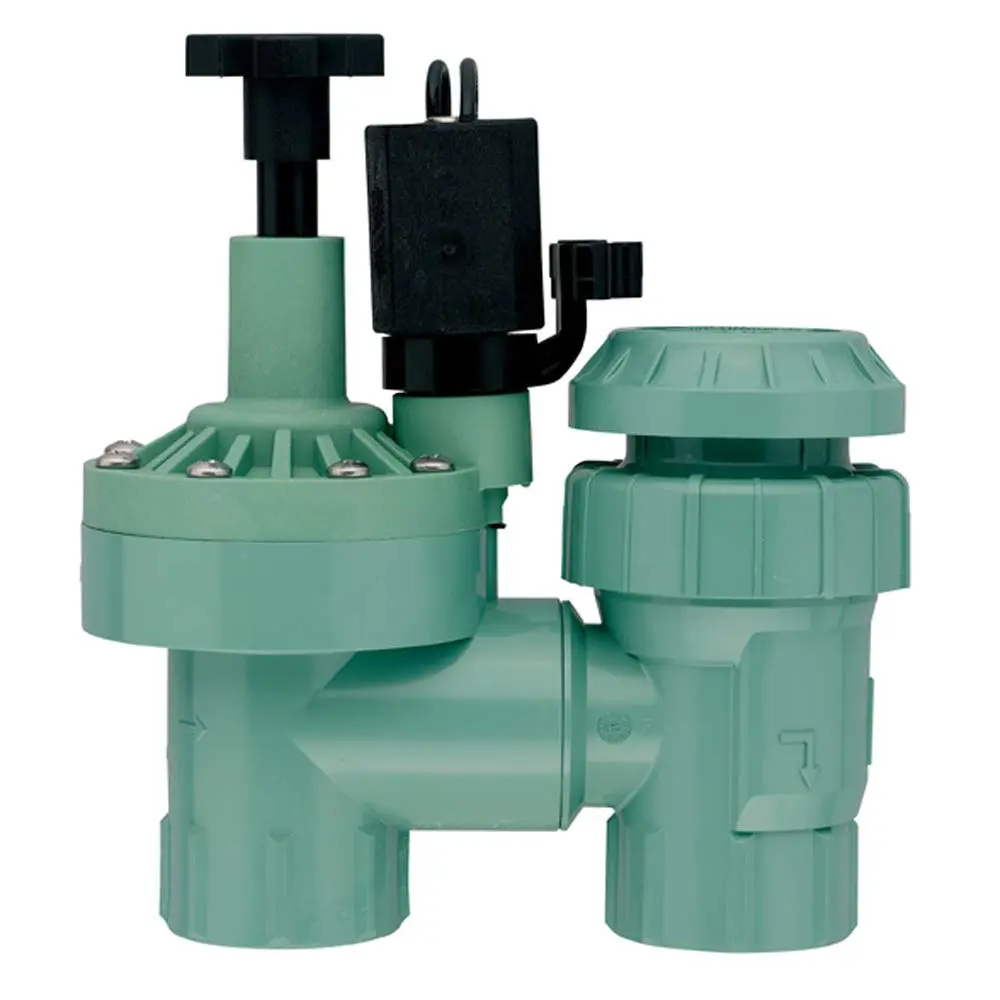 1-Pack Anti-Siphon Automatic Sprinkler Valve (57623 100 Series) - 3/4" FPT Connection, Plastic Body, Backflow Stopper for Residential Users, Anti-Siphon Valve
