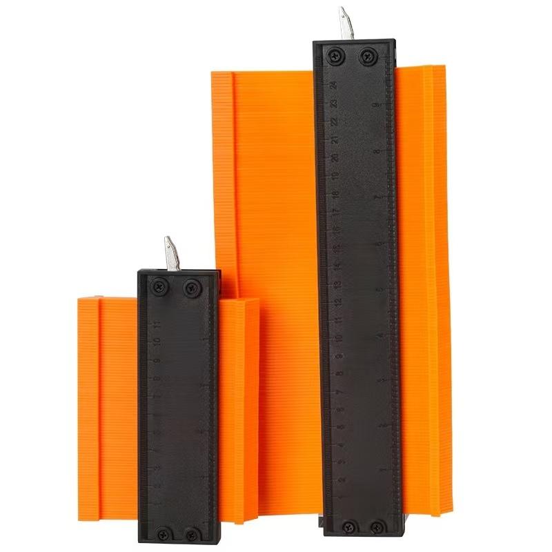 Contour Gauge, Adjustable Locking Contour Gauge, Hand Measuring Tool for Precisely Copying Irregular Shape, DIY Woodworking and Welding Projects Tool