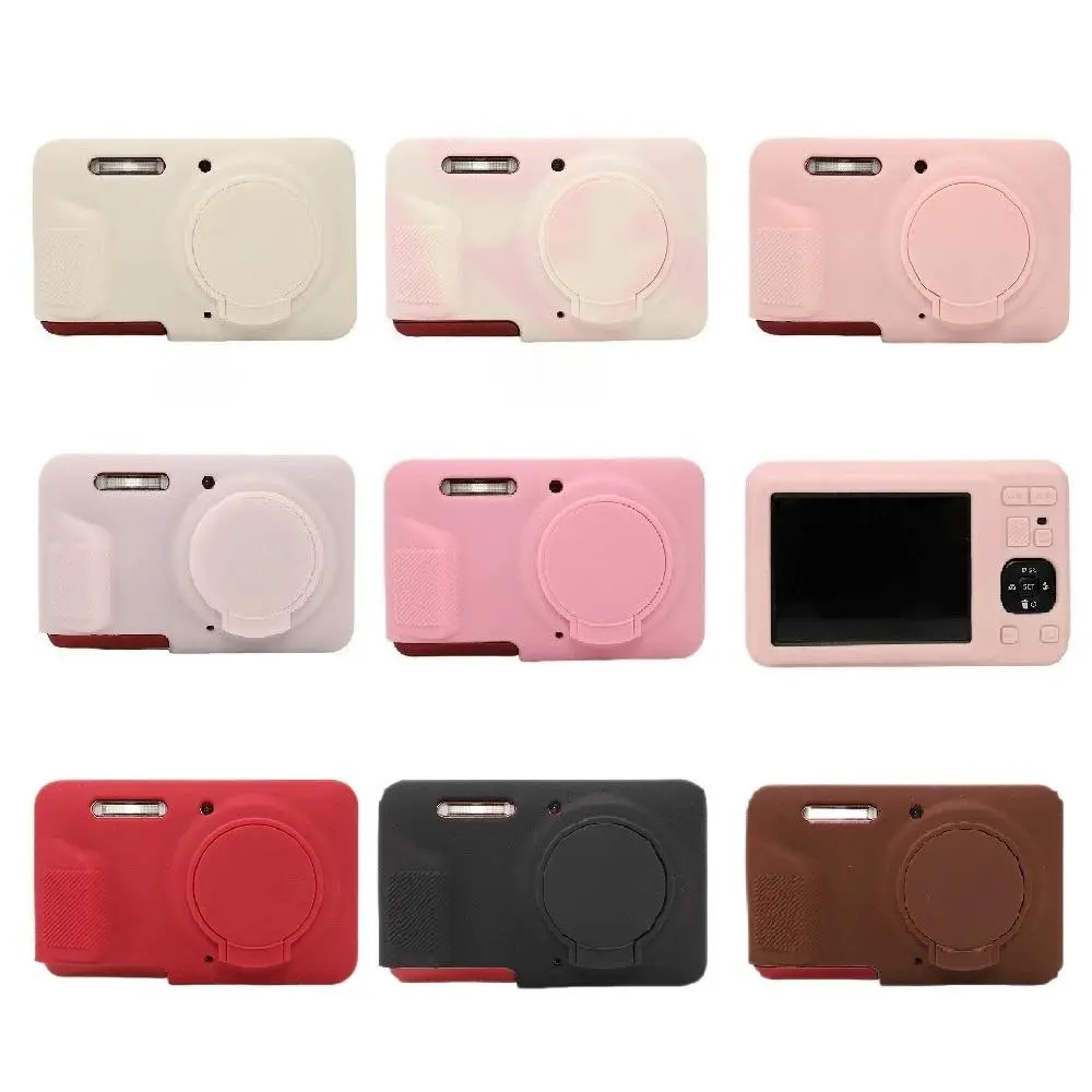 Silicone 1-Piece Armor Camera Case, Compact Fit Body Cover with Protection for KODAK PIXPRO FZ55 Digital Camera Accessories, One-Piece