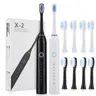 Electric Toothbrush, 1 Box Rechargeable Sonic Teeth Cleaning Toothbrush with Brush Heads, Intelligent Deep Cleaning Toothbrushes for Adults, Water Proof, Battery Powered Toothbrush