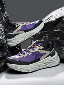 Women's Thick Sole Hiking Shoes, Breathable Mesh, Anti-Slip Durable, Outdoor Trekking, Casual Sports, Multiple Colors, Sizes 36-41