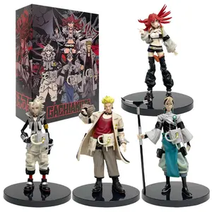 22cm Anime Figure GACHI AKUTA Riyo Rudo Enji Zaka ACTAR Action Figures Character Collection Model Ornaments Toys Christmas Gifts
