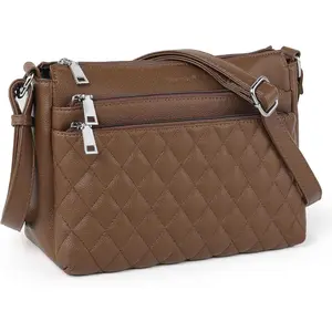 Purses for Women Crossbody Bags for Women Medium Crossbody Purses  Bags with Multi Zipper Pocket