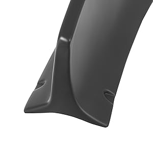 HECASA Rear Trunk Spoiler Wing Compatible with 2010-2013 Chevy Chevrolet Camaro LS LT SS 2SS 1SS 1LT ZL1 Rear Trunk Lid Wing Spoiler (Black) Car Accessories