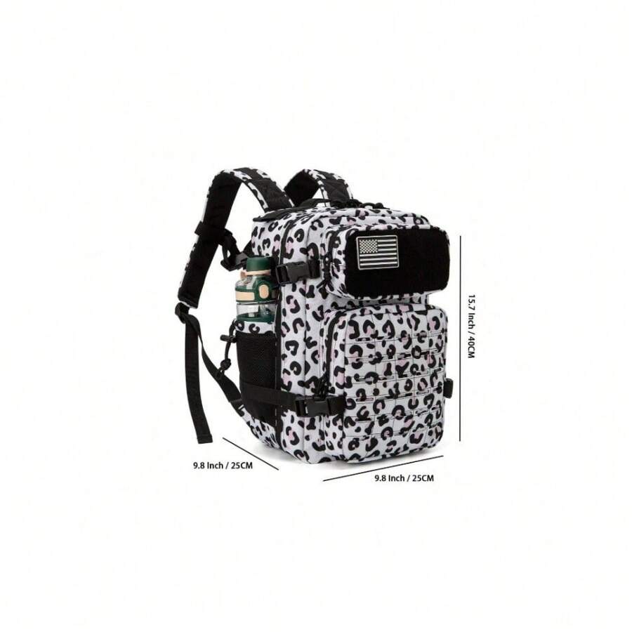 25L Tactical Backpacks for Men Survival Laser Cut Daypack Small Bug Out Bag Hunting Rucksack with Dual Cup Holders multifunctional backpack USB Charging Women's Travel Backpack USB Charging Women's Travel Backpack