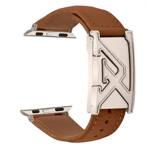 Magnetic Leather Watch Band for Women, Smartwatch Buckle, Adjustable Length 165-215mm, Premium Designer Style, Mother's Day Gift