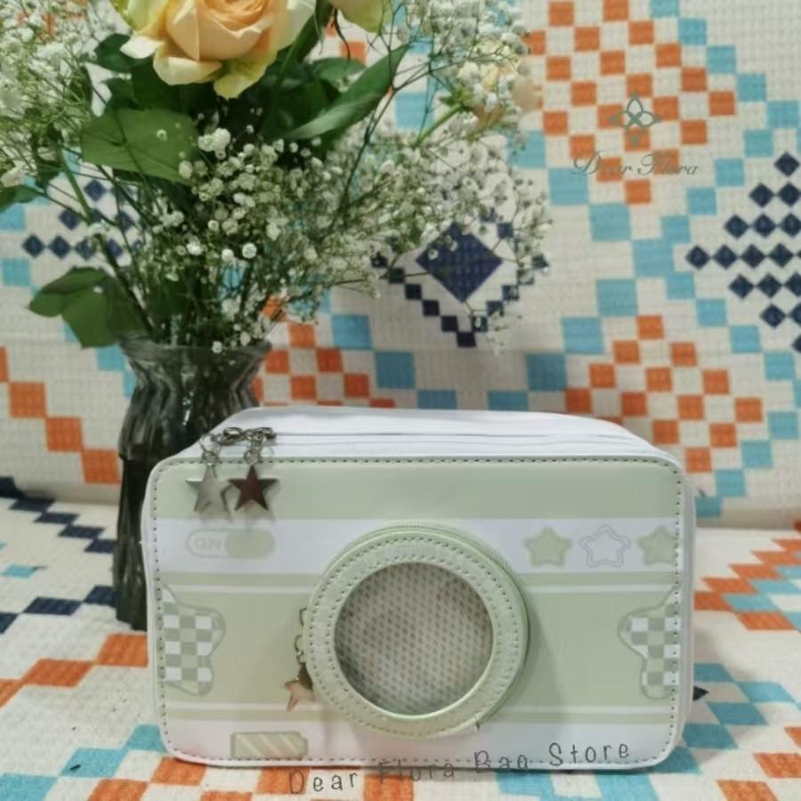 New Design Small Camera Ita Bag Fashionable Cute Girl Transparent DIY Cosplay Shoulder Bags Street Trend Messenger Crossbody Bag