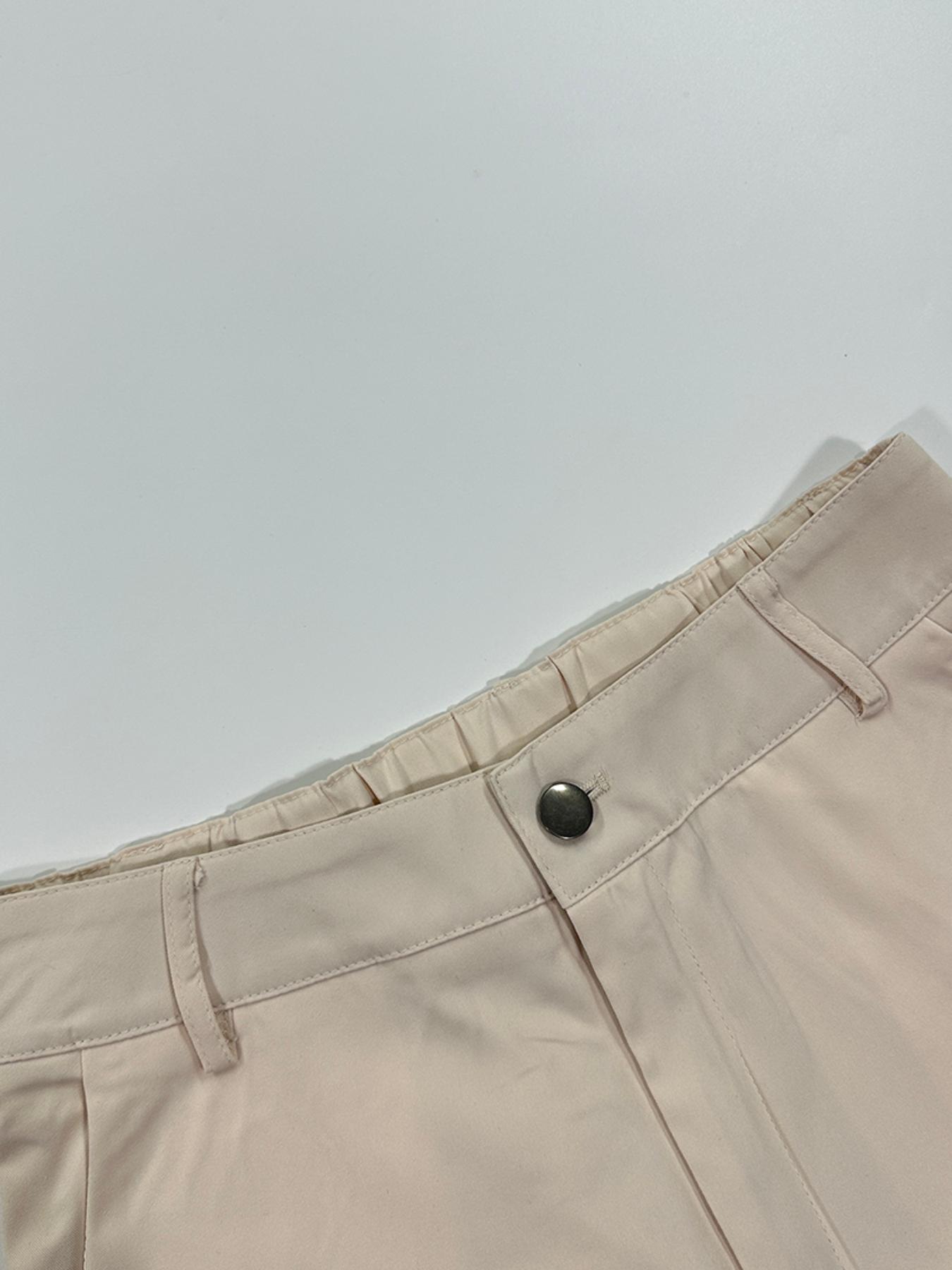 Women's Solid Button Front Tank Top & Cargo Pants, Pockets, Casual Fashion Cozy Two-piece Set for Daily Outdoor Wear, Ladies Clothes for Summer