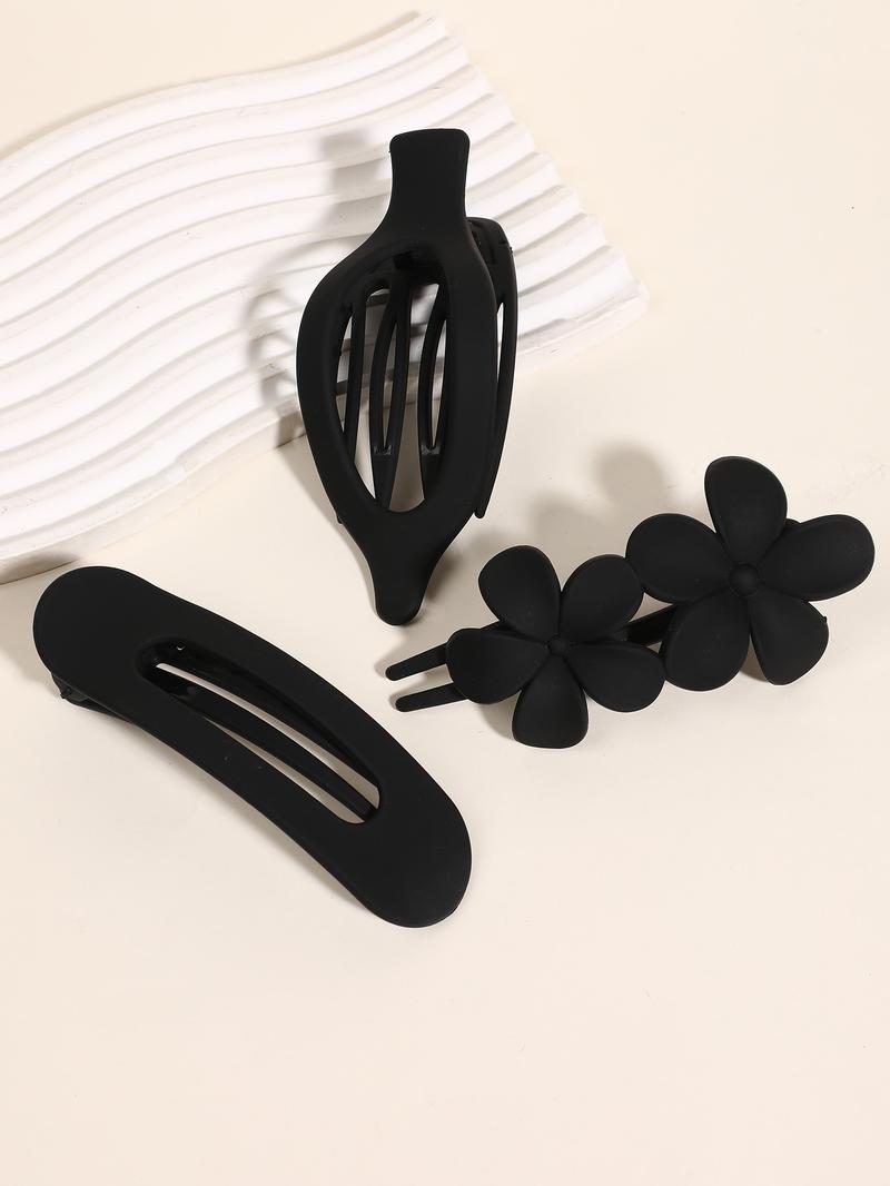 12pcs Duckbill Clip Female Back Head Hairpin Shark Clip Flat Oval Duck Clip Princess Hair Grasp Hairpin Women Flat Clip, Suitable for Thick Hair Hairpin, Matte Large Duckbill Clip Strong Fixation No Slipping Hairpin Multicolor Gift Flat Claw Clips