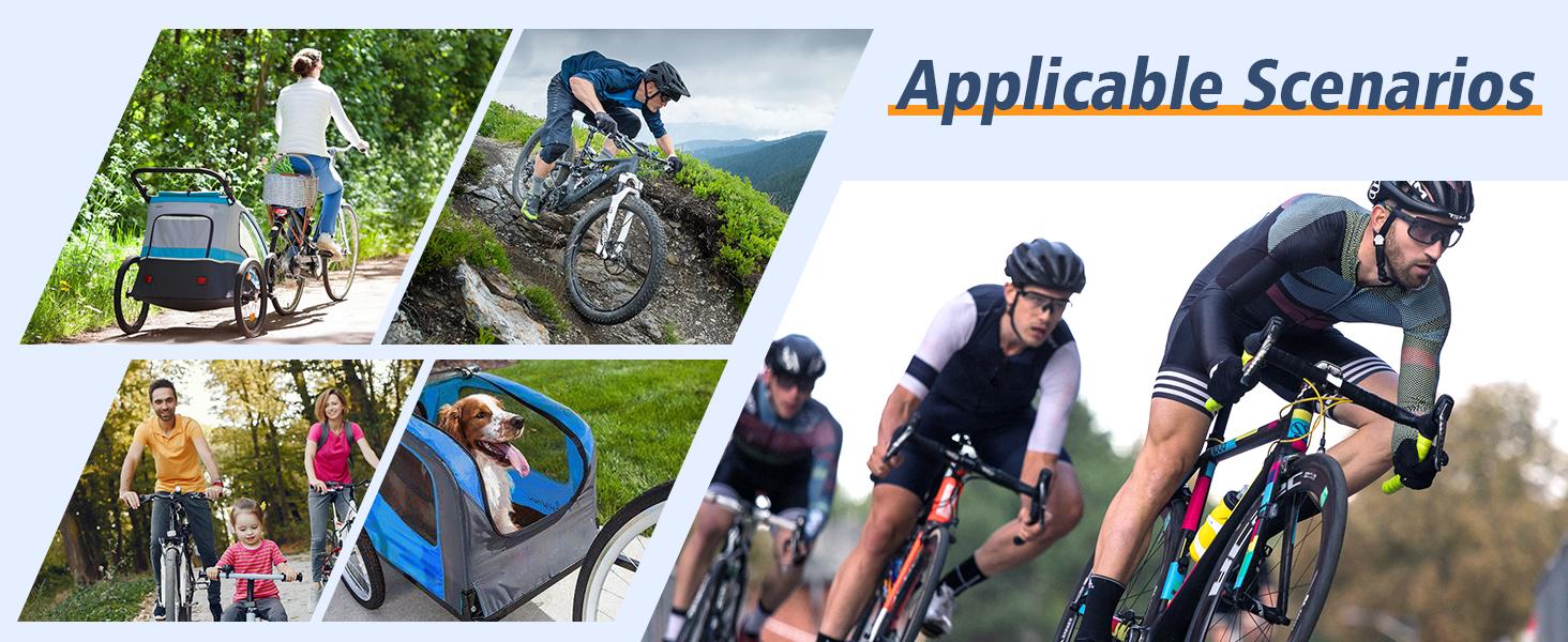 Handlebar Bike Mirror, Bicycle Rear View Camera with 4.3'' HD Night Vision Function, 145° Wide Angle View, Adjustable Rotatable Bracket, Compatible with Bicycle, Mountain, Road Bike