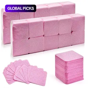 Nail Wipes - Professional Lint-Free Nail Polish Remover Pads, UV Gel Cleansing Tissues, Unscented Manicure Prep And Finish Nail Art Cleaning Tool, Nail Products #TOP PICKS