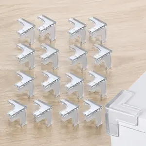 Self-Adhesive Anti-Slip Corner Guards for Kids: Anti-Mold Silicone Bumpers, Home Safety Protection Set, Prevents Shifting & Rust