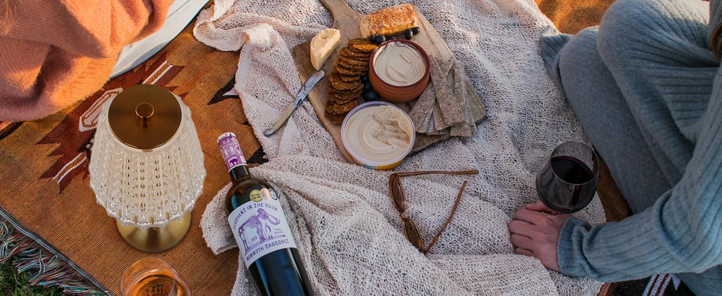 2pcs Cordless Table Lamp, Rechargeable Battery Operated Lamp, 3 Color Modes & Stepless Dimmable LED Touch Lamp, Portable Crystal Gold Metal Beside Lamps for Bedroom Living Room Restaurant Outdoor