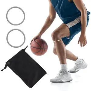 Patellar Tendon Support Strap 2 Pack Knee Pain Relief Bands for Jumpers Knee Runners Knee and Osgood Schlatter Relief Beige