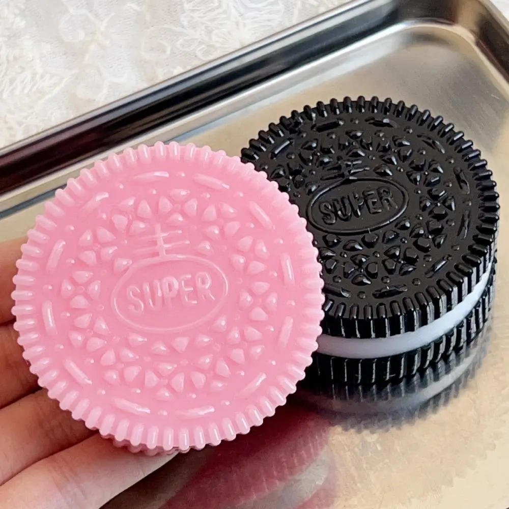 Handmade Silicone Cookie Squishy Fidget Toy - 6.2*6.2*3.5cm, 70g, Soft Slow Rebound, Portable Unisex Stress Relief Squeeze Toy, Holiday Gift for Kids & Adults, Soft To The Touch