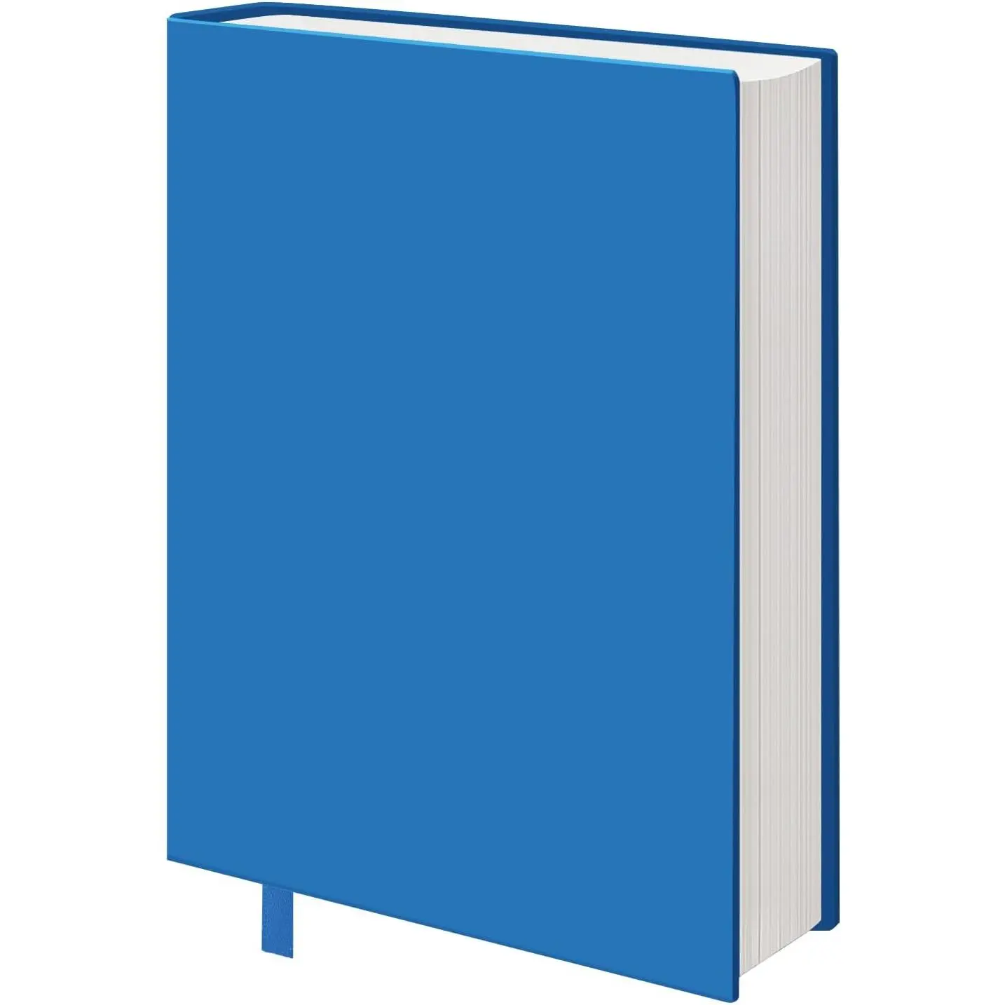 Blue Fabric Book Cover for Hardcover, 1 Pack, 6x9 Inch, Up to 8.5”x9.5”, Adjustable School Book Sleeve Protector for Teens, Stretchable Decorative Cloth Book Sox for Book Lovers