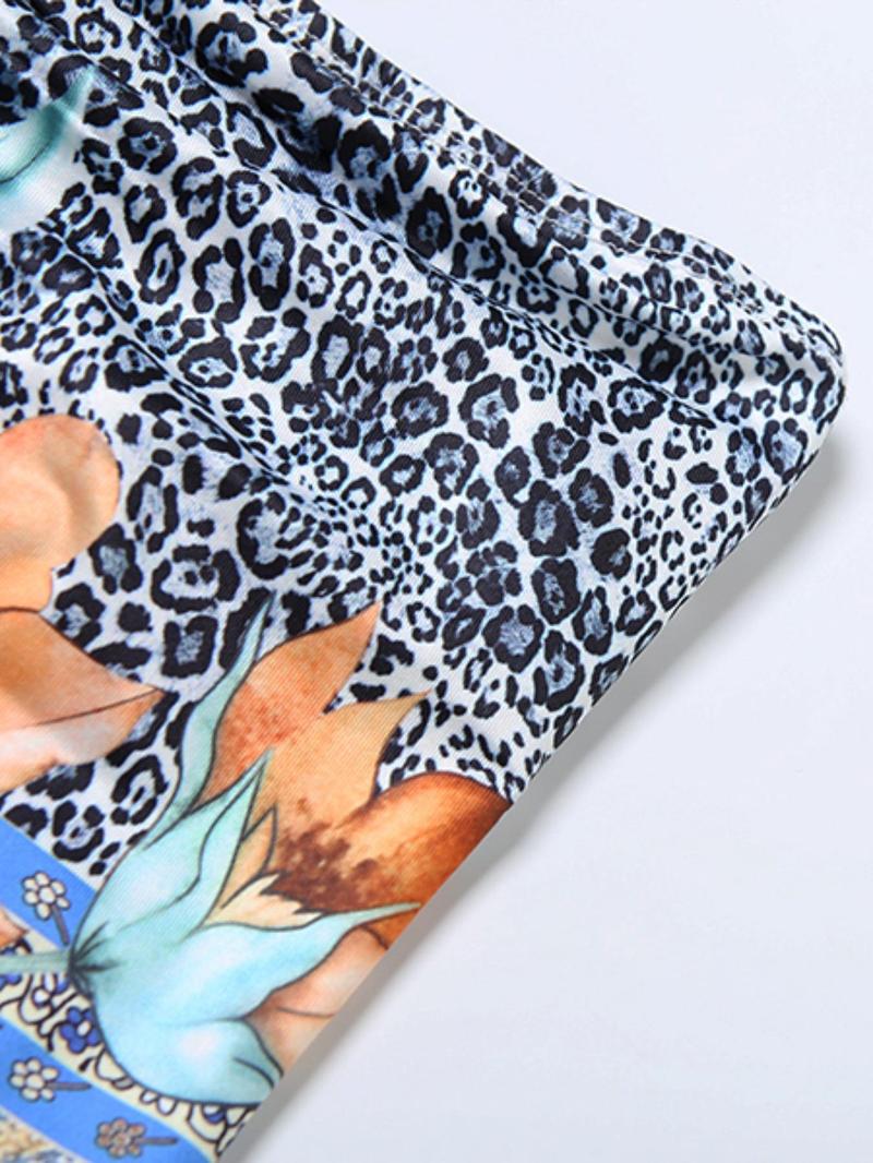 Women's Floral Print Tube Romper, Fashion Casual Sleeveless Romper for Daily Outdoor Wear, Ladies Clothes for Summer, Womenswear, Tight Fitted, Elegant Casual Romper, Casual Style Jumpsuit, Casual Comfy Jumpsuit