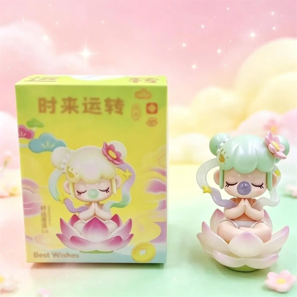 1pc Fortune Series Statue Blind Box Doll Set, Unique Character Mix, Random Design Collectible Toy, Home Decor, Perfect Gift